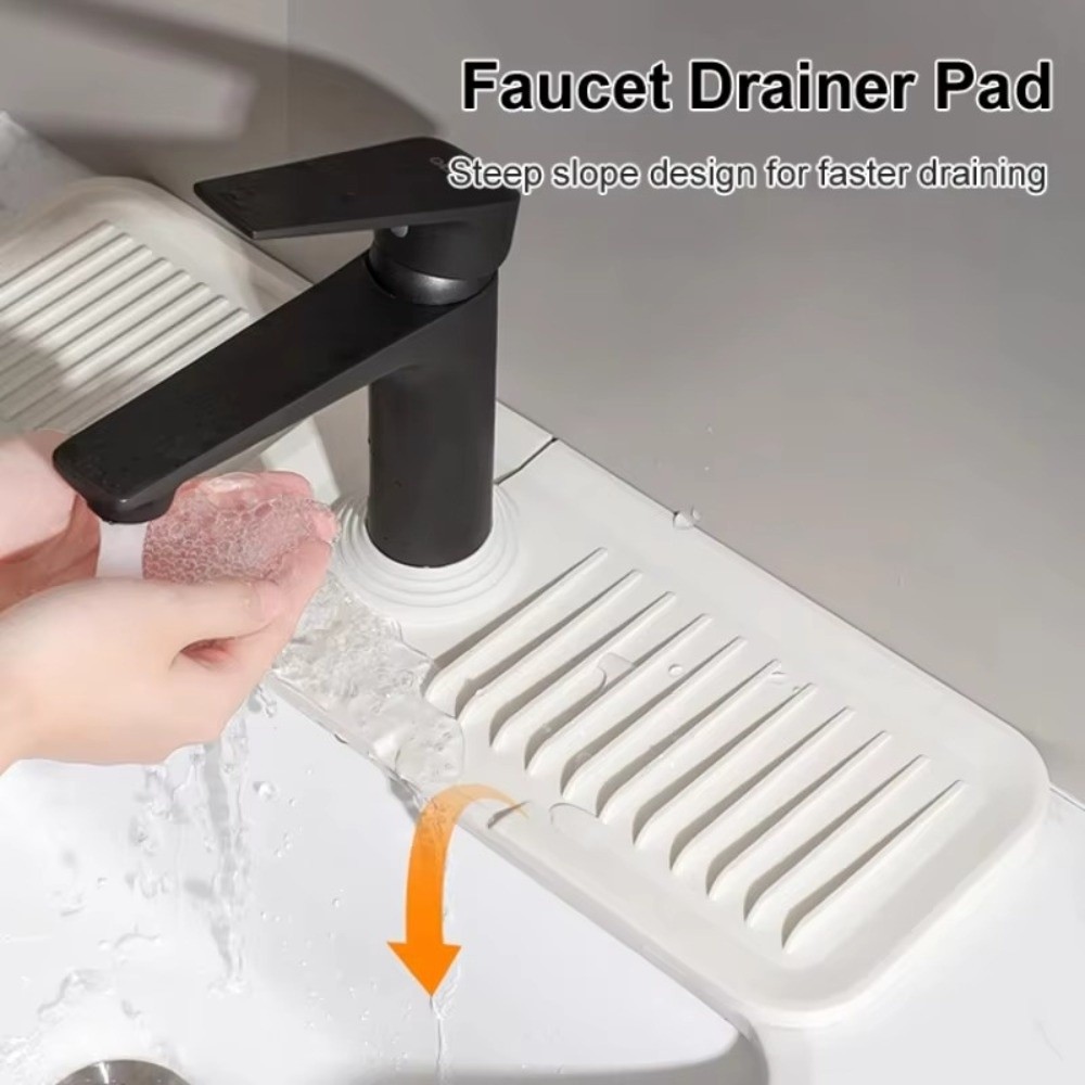 Silicone Tap Washer - Wytrzymała mata ociekowa pod kran 38*12cm,