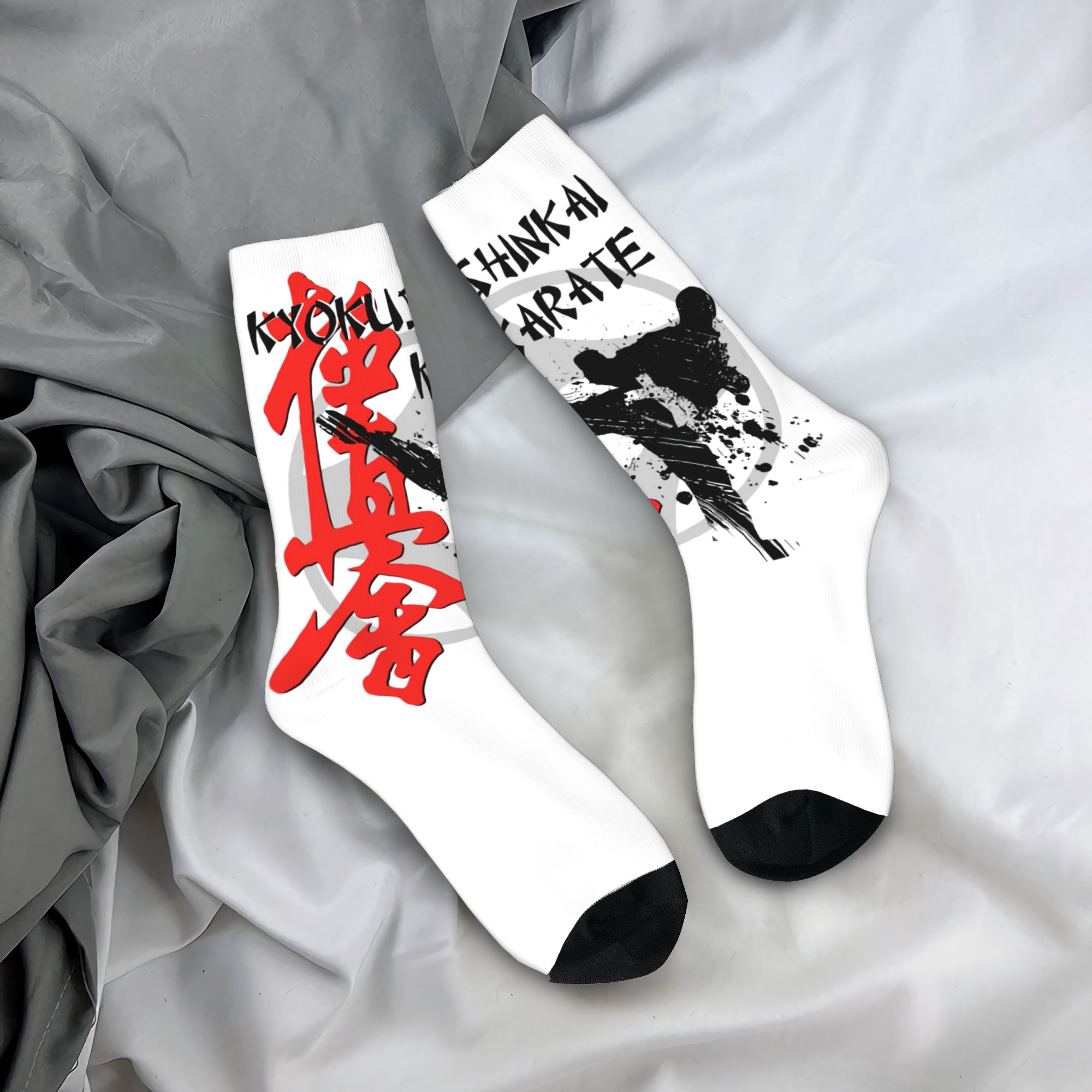 Pipe Bending Spring - Męskie skarpety do karate Kyokushi, unisex,
