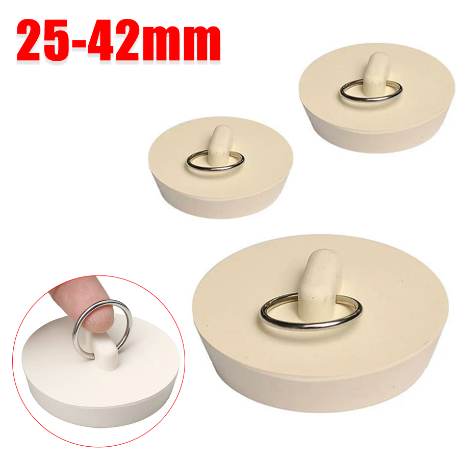 Drain Pipe Clip - 1 szt. Gumowy Okrągły Korek do