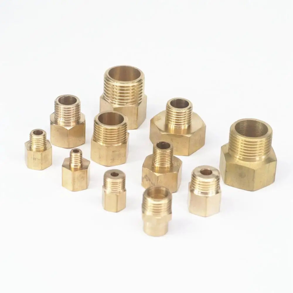 Compression Fitting Brass - 2 szt. M14x1 M14x1,5 M16x1,5 żeńskie-rozmiary