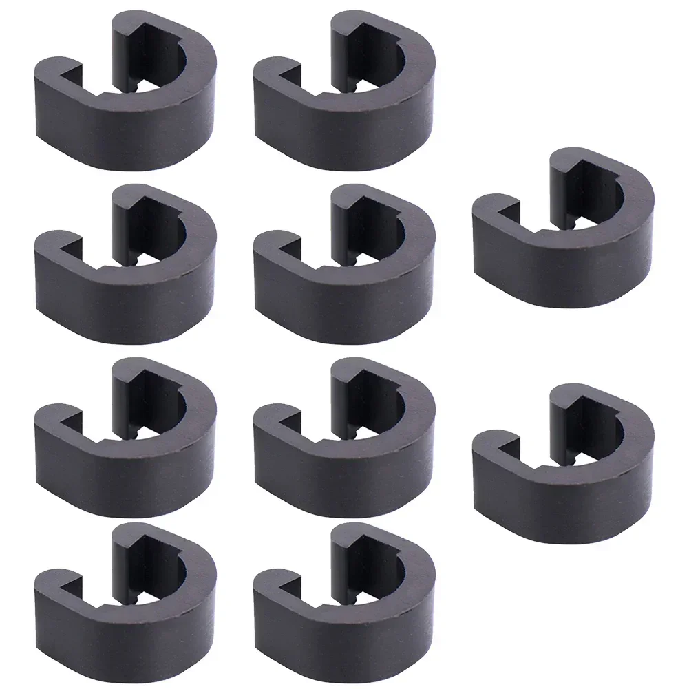 Plastic Pipe Clip - 10szt Rowerowe klipsy C Klamra Hamulec