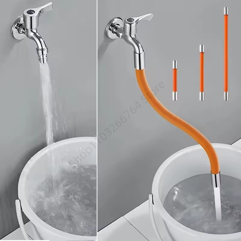 Flexible Hose Braided - 360 ° Uniwersalna obrotowa przedłużka do