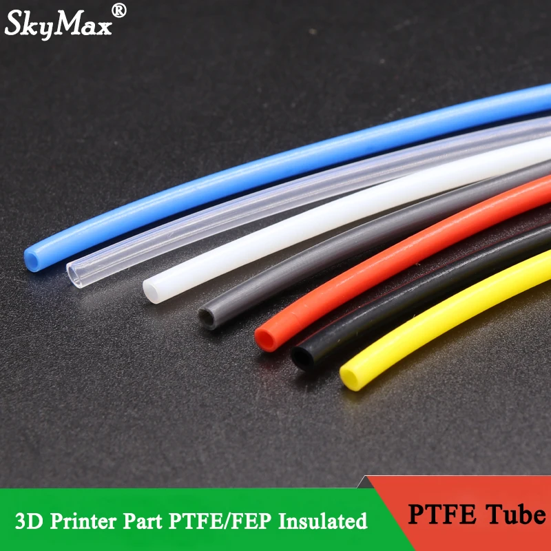 Ptfe Tape Thread - 1/5/10m Drukarka 3D Część Rura PTFE