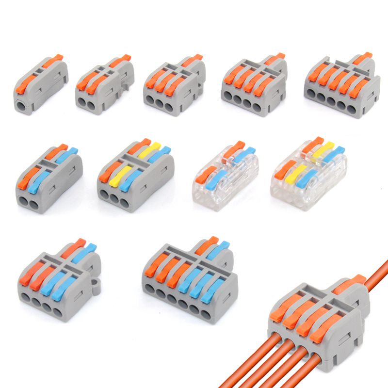 Push Fit Connector - 1/5/10 szt. Mini szybkie złącza kablowe