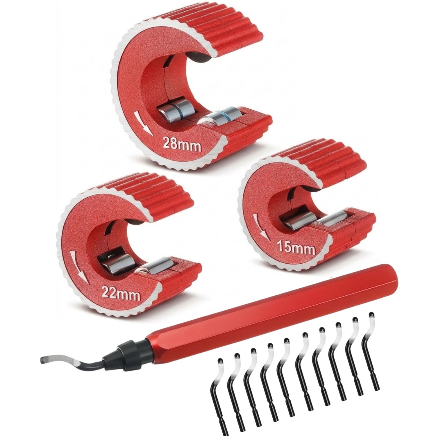 Pipe Cutter Ratchet - Zestaw noży do cięcia rur miedzianych