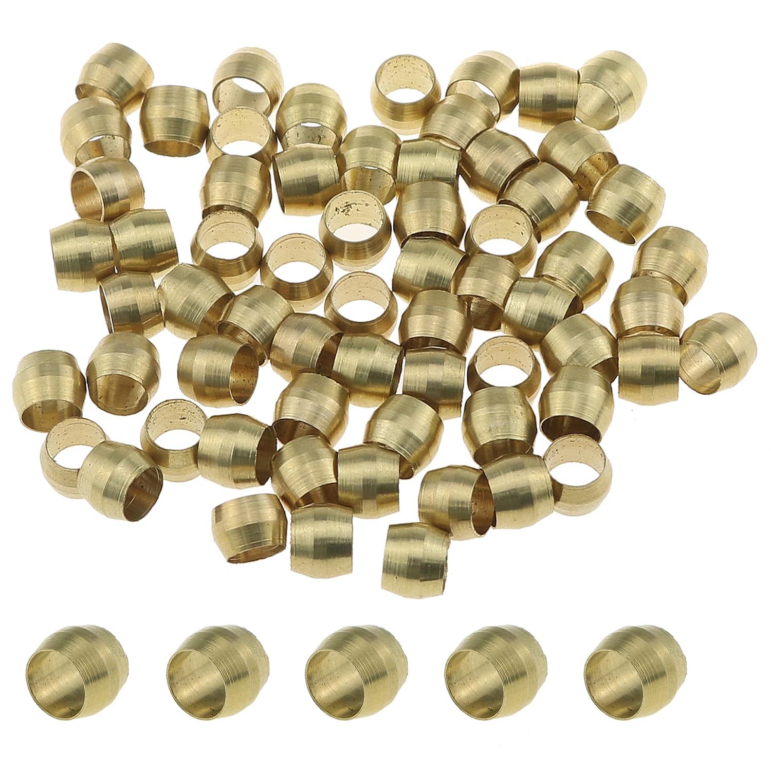 Compression Fitting Brass - 100 szt. Mosiężne tulejki tulejowe okucia
