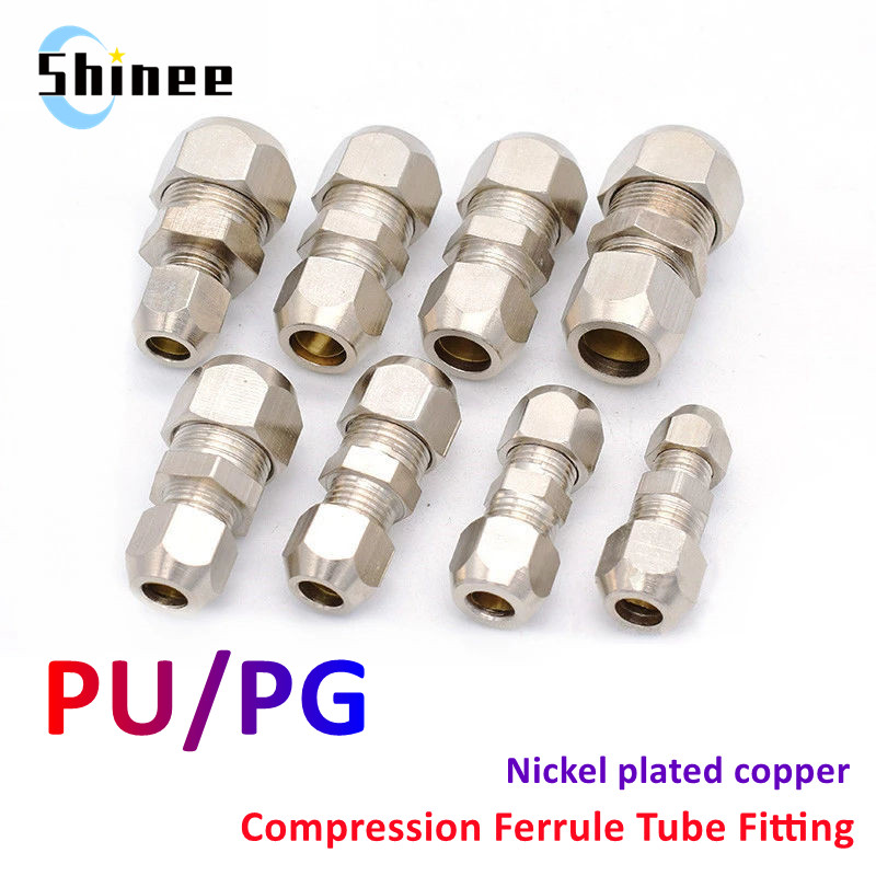 Compression Fitting Brass - Złączka rurowa z tuleją kompresyjną 4