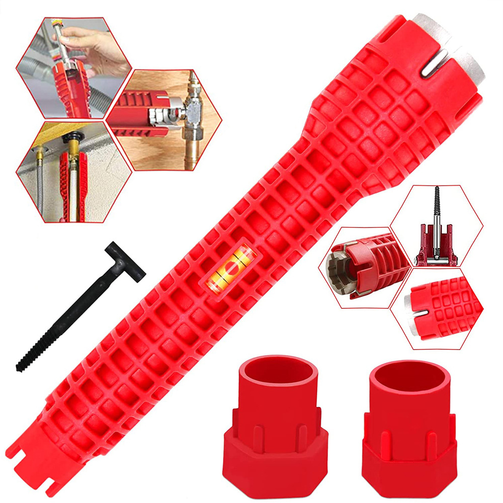 Pipe Freeze Spray - Trzygłowicowy czerwony klucz do zlewu 8