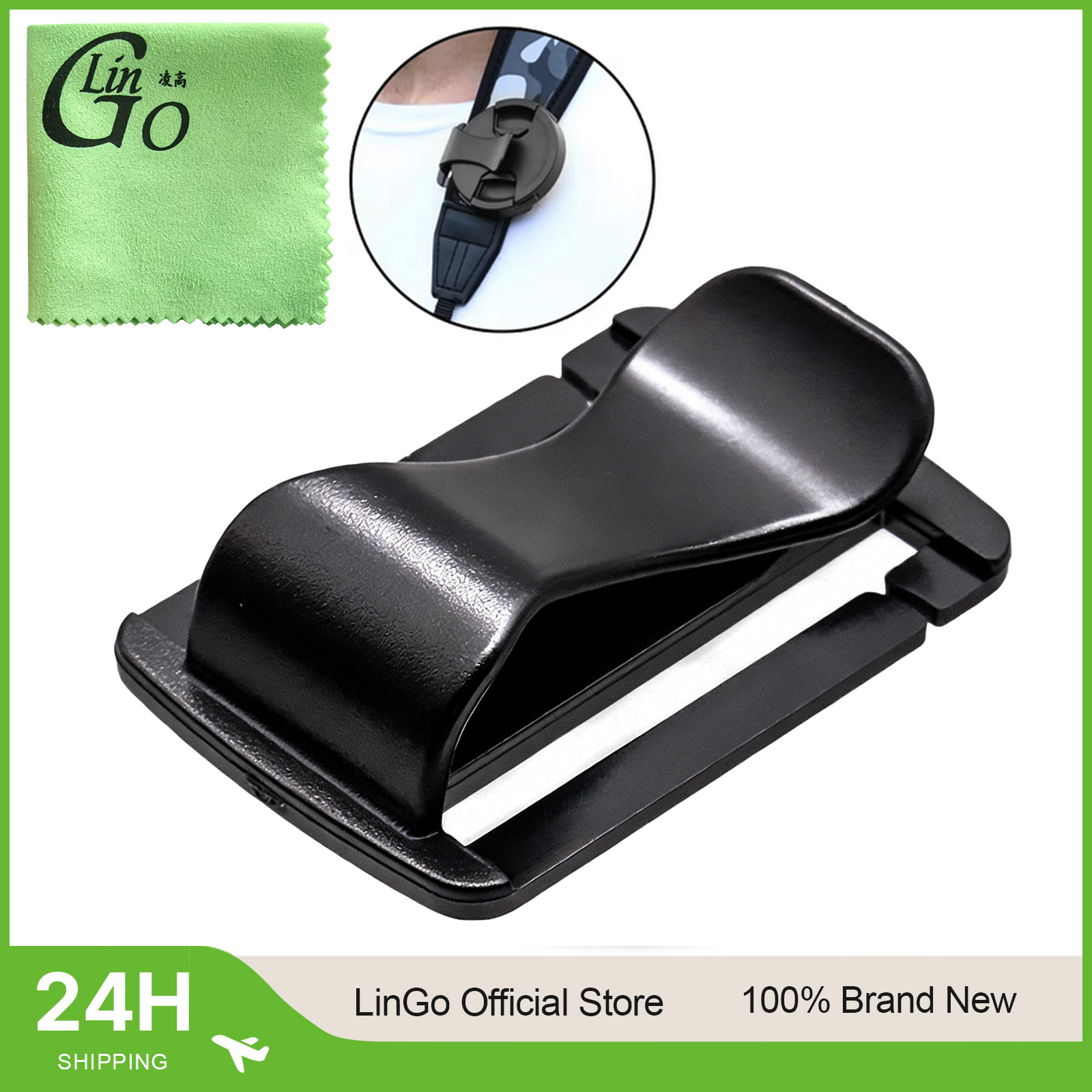 Plastic Pipe Clip - Lin Go Plastikowa Klamra do Paska