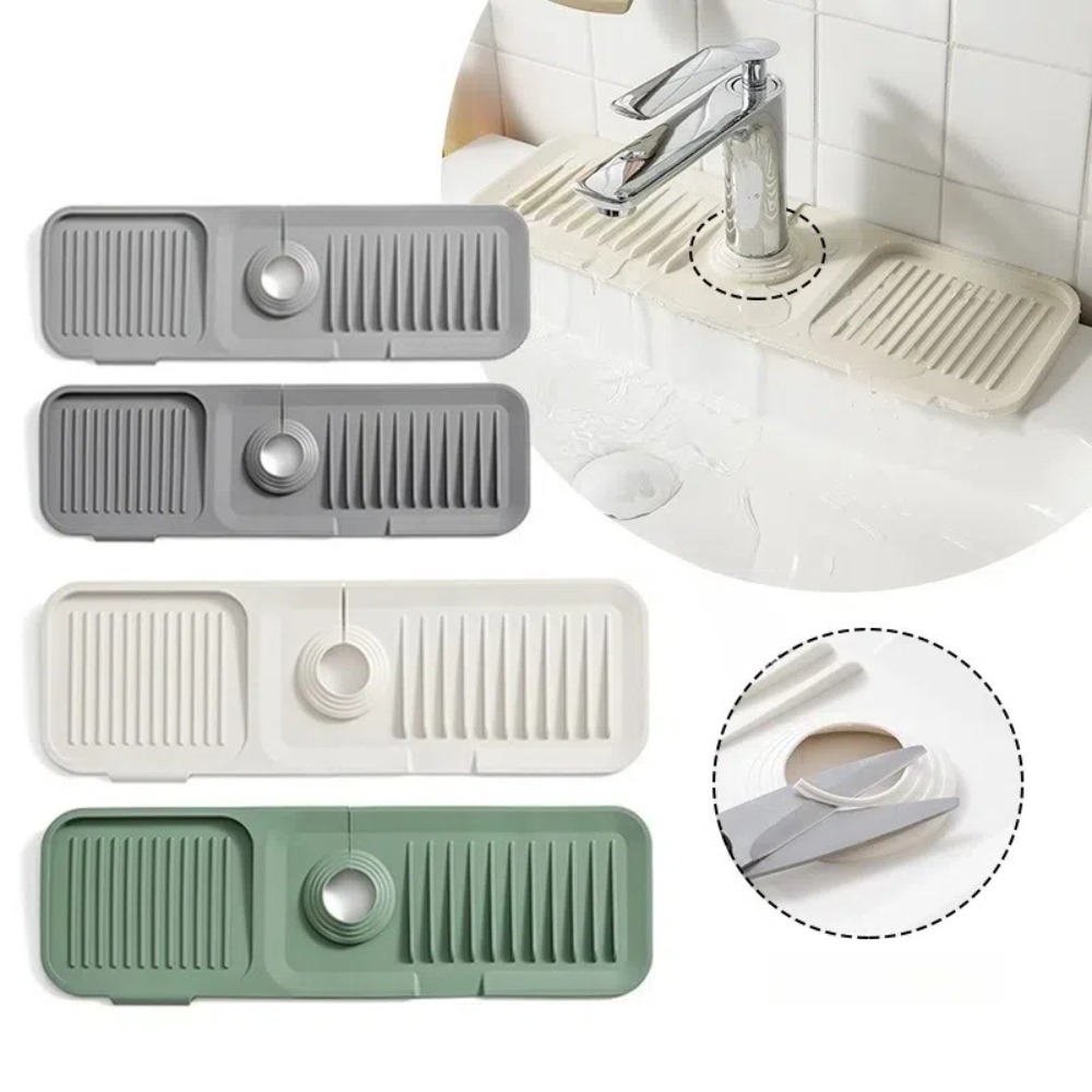 Silicone Tap Washer - Przenośna Silikonowa Mata Pod Kran 37cm/45cm