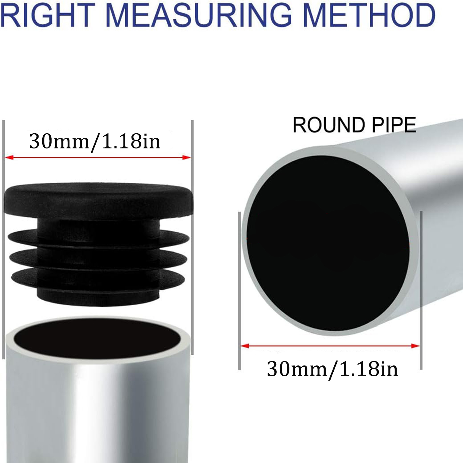 8-40 szt. Czarne Okrągłe Plast – Plastic Pipe Clip recenzja i cena