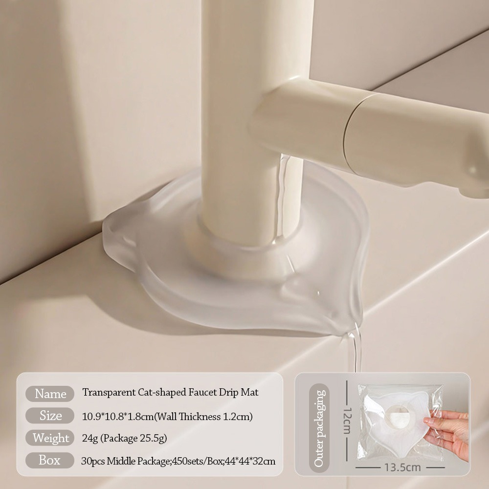 2 szt. Kreatywna mata odpływow – Silicone Tap Washer recenzja i cena