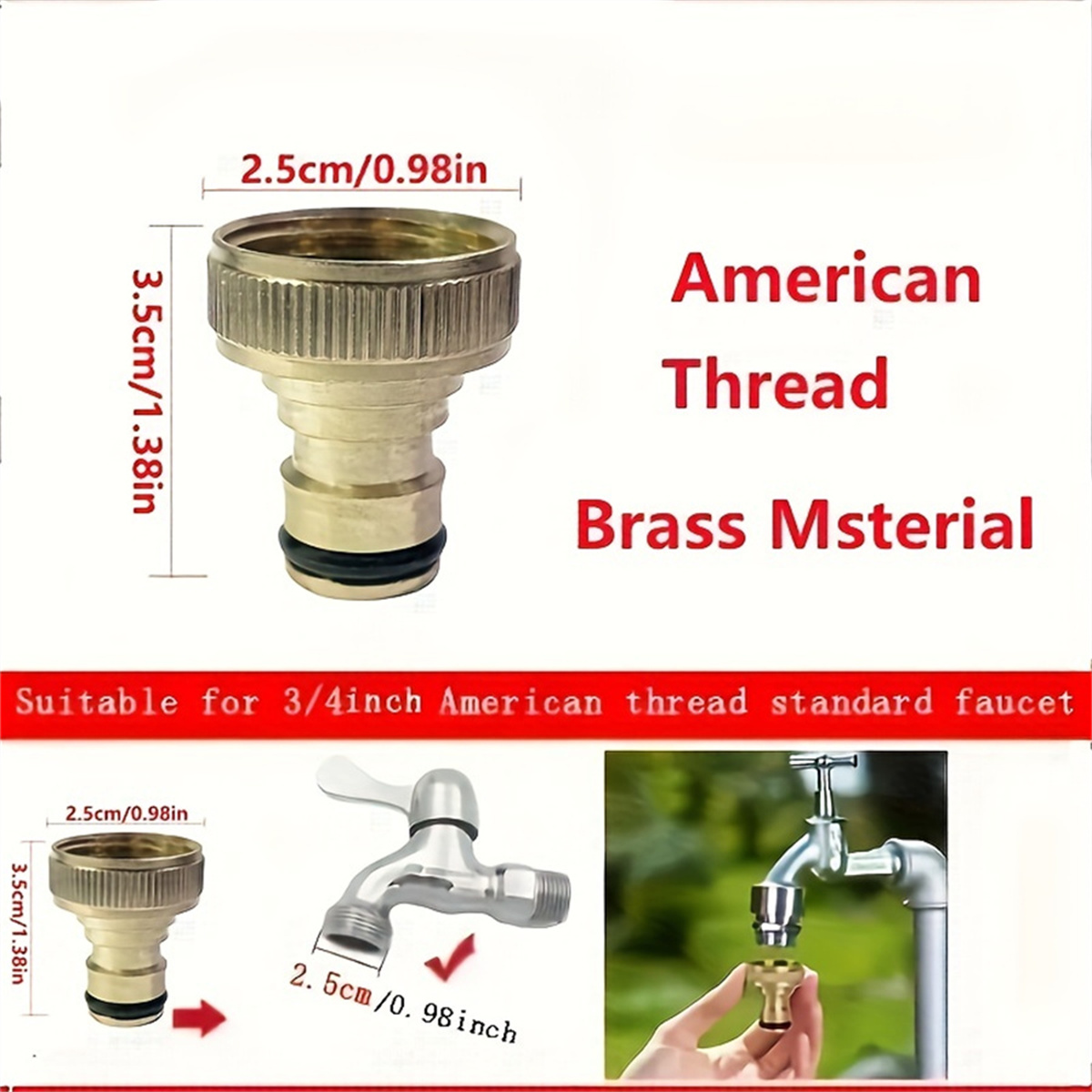Złączki do węża ogrodowego z g – Compression Fitting Brass recenzja i cena