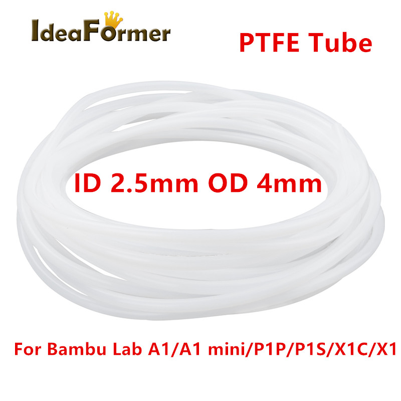 Rurka PTFE Bambu Lab 2.5mm OD  – Ptfe Tape Thread recenzja i cena