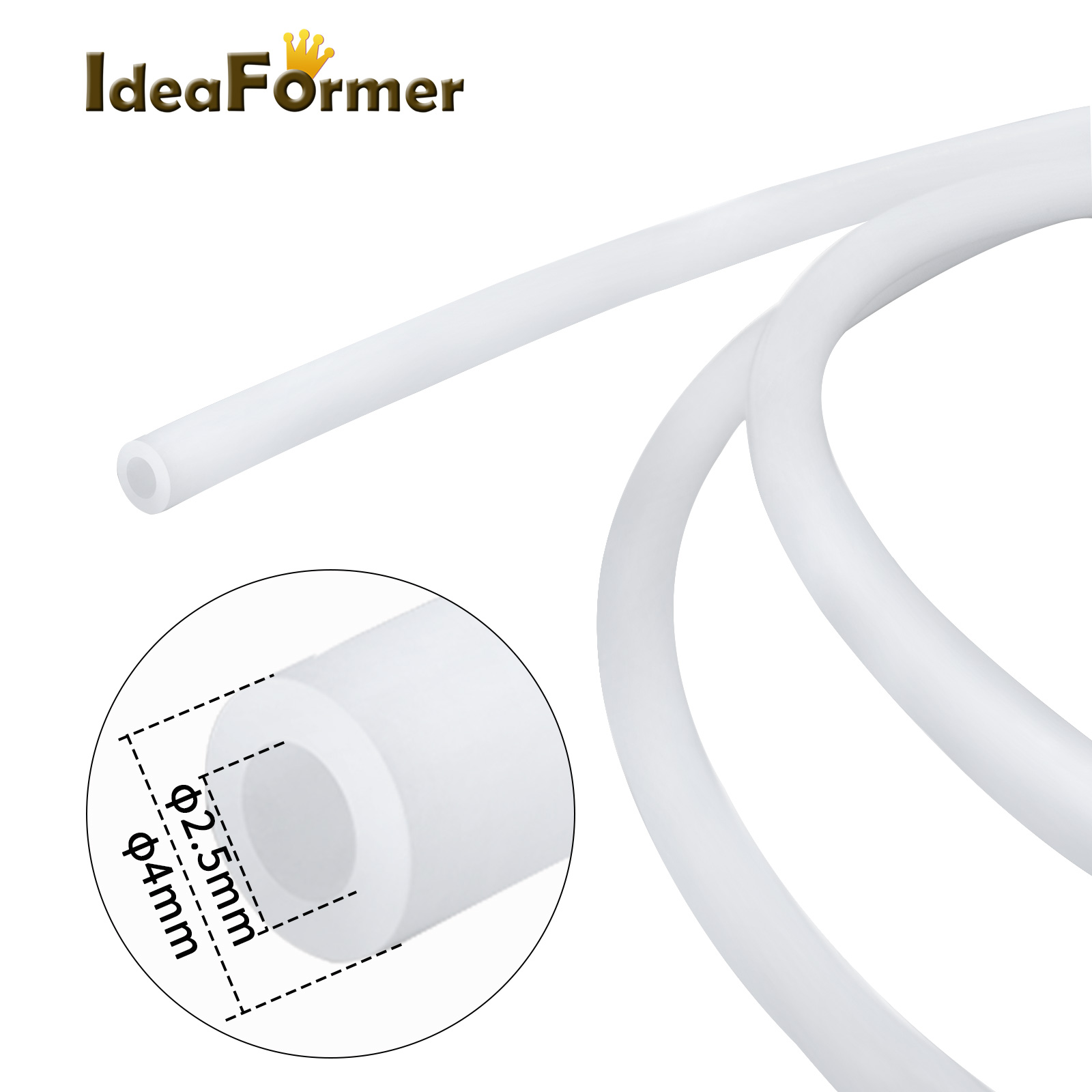 Rurka PTFE Bambu Lab 2.5mm OD  – Ptfe Tape Thread recenzja i cena