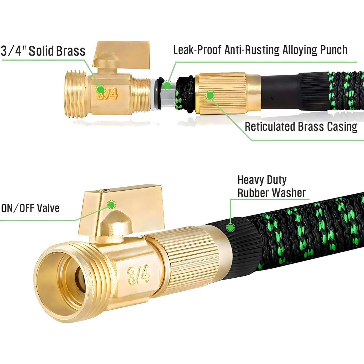 Nieprzedłużany wąż ogrodowy z  – Flexible Hose Braided recenzja i cena