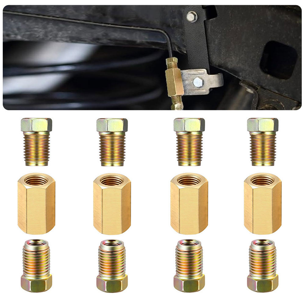 12 szt. 3/16 (3/8-24 odwrócona – Compression Fitting Brass recenzja i cena