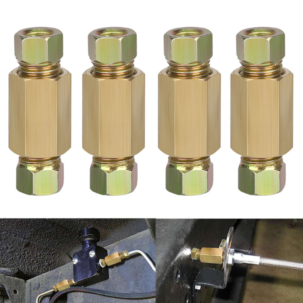 12 szt. 3/16 (3/8-24 odwrócona – Compression Fitting Brass recenzja i cena