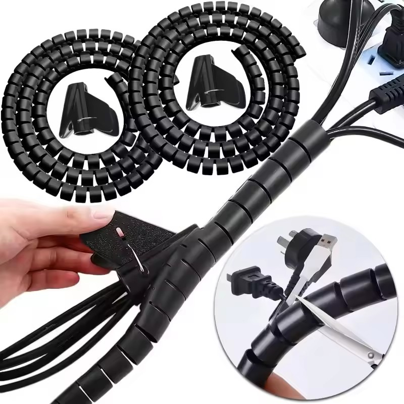 2M Elastyczny spiralny organiz – Plastic Pipe Clip recenzja i cena