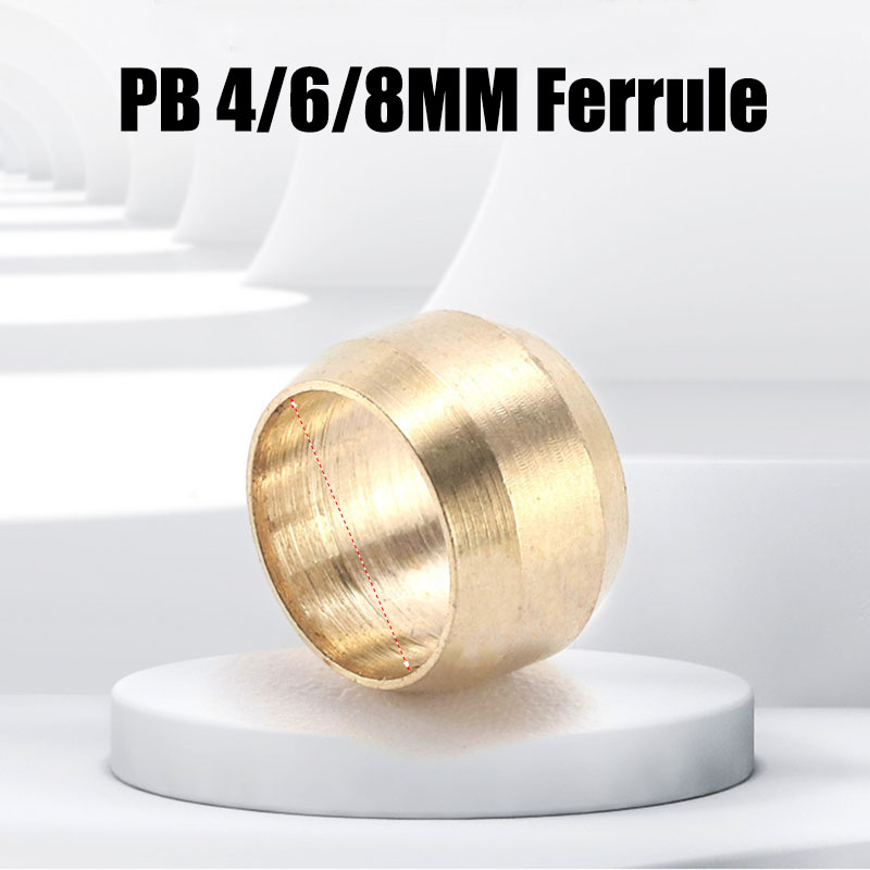 100 szt. Mosiężne tulejki tule – Compression Fitting Brass recenzja i cena
