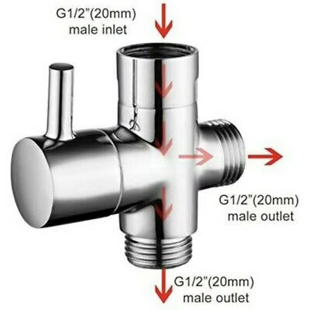 G1/2in 3-drogowy zawór przełąc – Shower Valve Cartridge recenzja i cena
