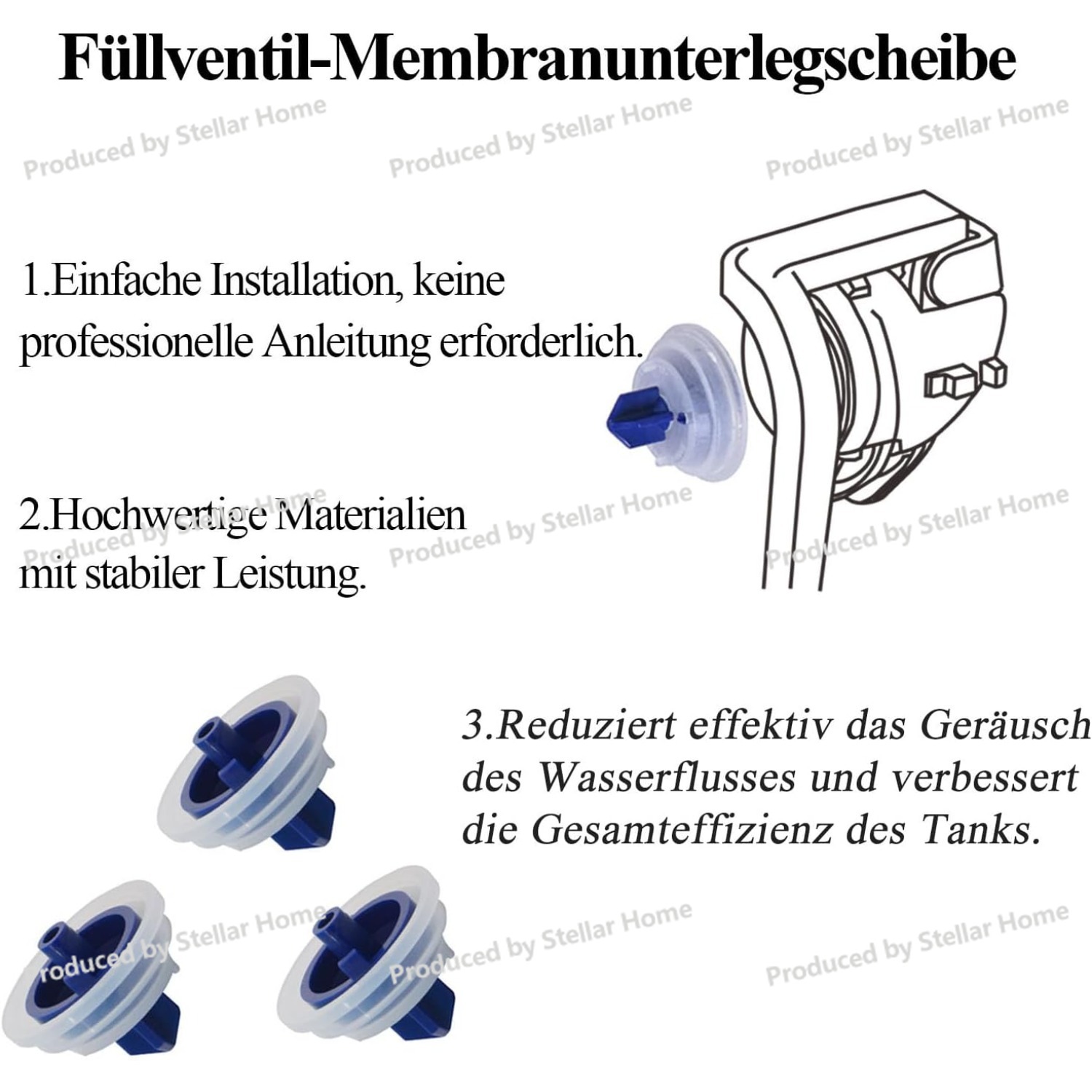 Wymiana membrany zaworu napełn – Toilet Fill Valve recenzja i cena