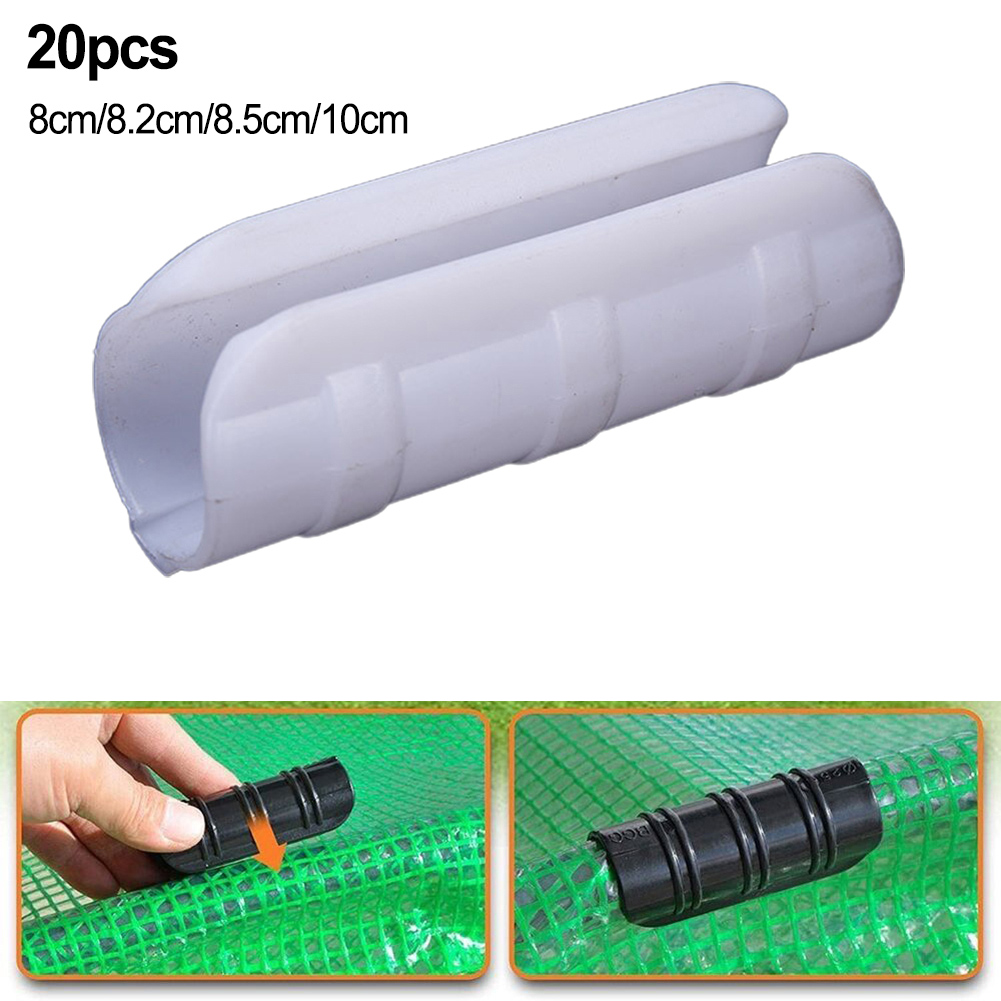 20 szt. Rama szklarniowa klips – Plastic Pipe Clip recenzja i cena